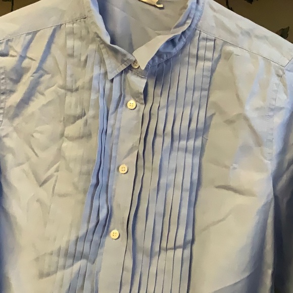 JCrew button down chambray blouse - Picture 2 of 4